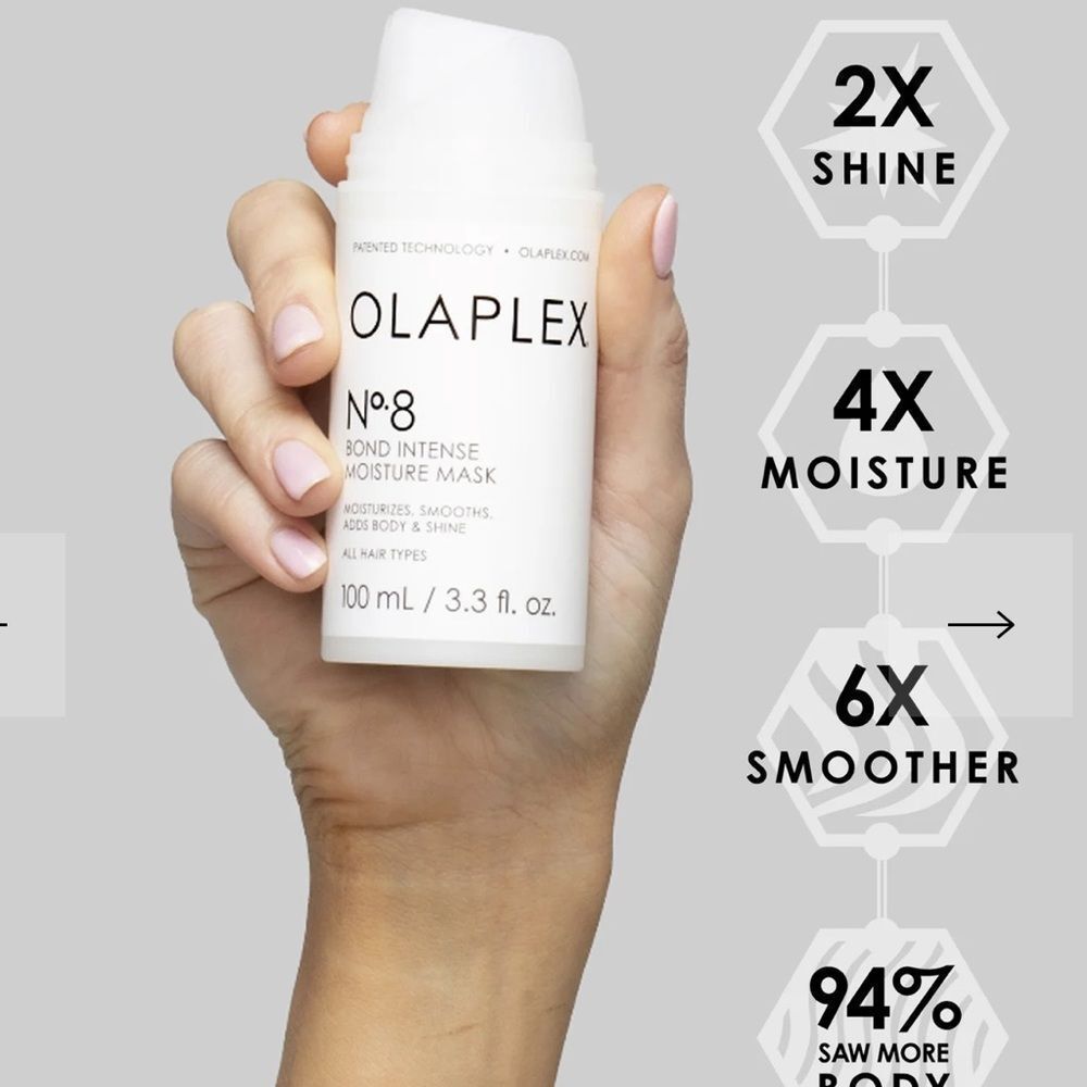 OLAPLEX Nº.8 BOND INTENSE MOISTURE MASK visibly healthy hair, shine, smooth +​ - Picture 3 of 8